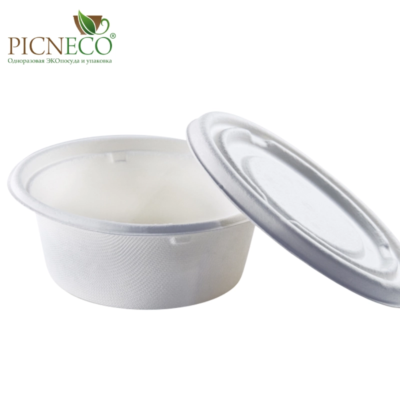 товар Миска 350 мл из целлюлозы, белая MS121